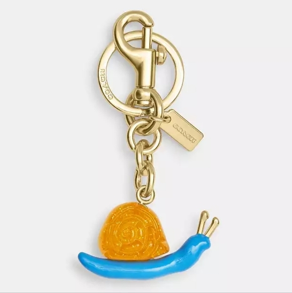 Coach X Observed By Us Snail Bag Charm - Picture 1 of 3